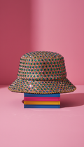 Rhinestone Encrusted Bucket Hat