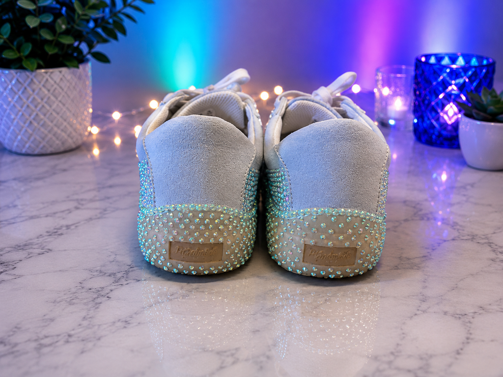 Ocean Glow Rhinestone Sneakers