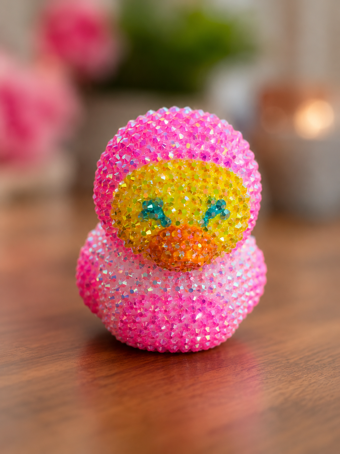 Pink Sparkle Duck