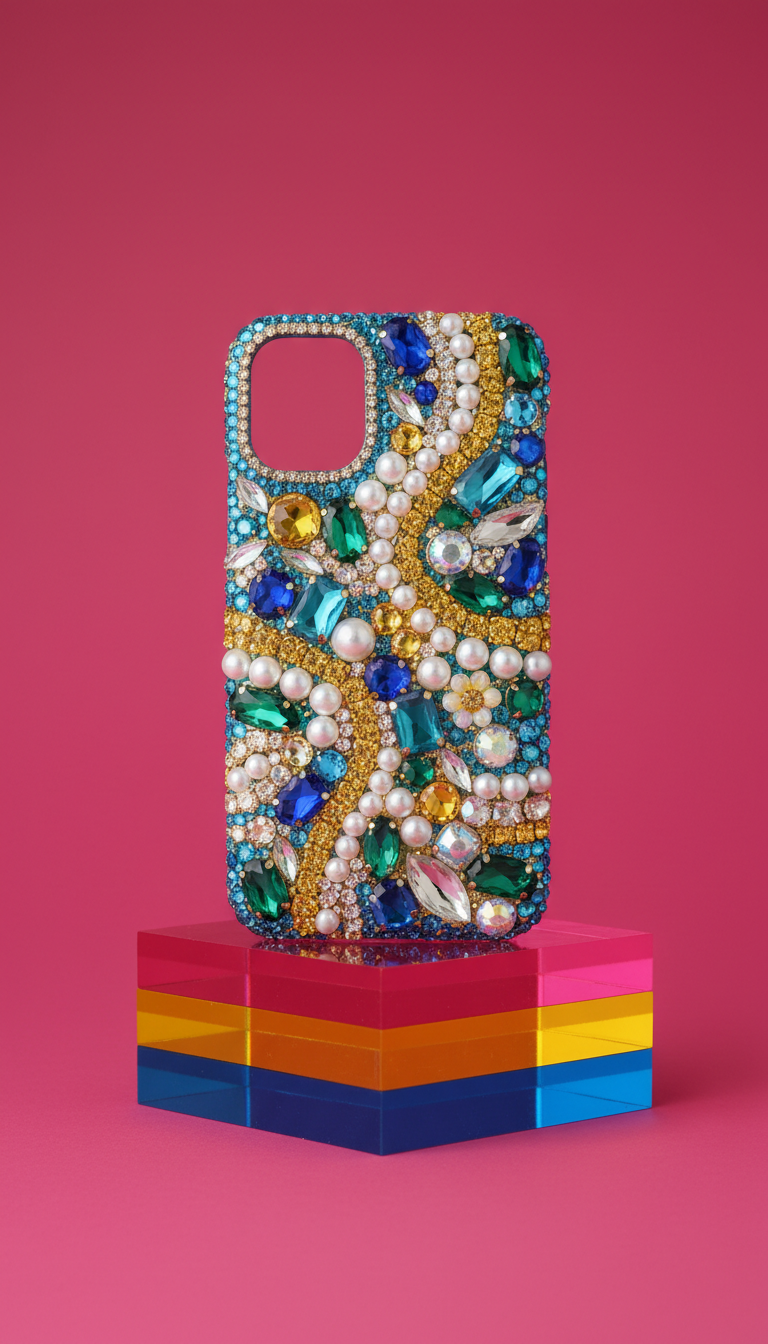 Bedazzled Tech Phone Case