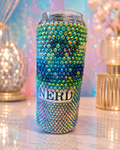 Aurora Galaxy Rhinestone Tumbler