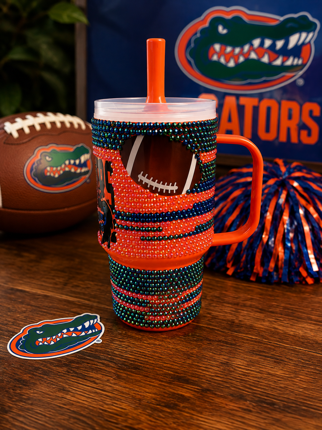 Gators Mini Rhinestone Tumbler