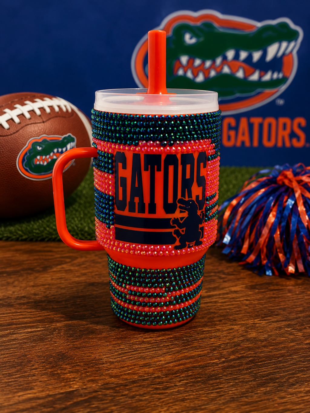 Gators Mini Rhinestone Tumbler